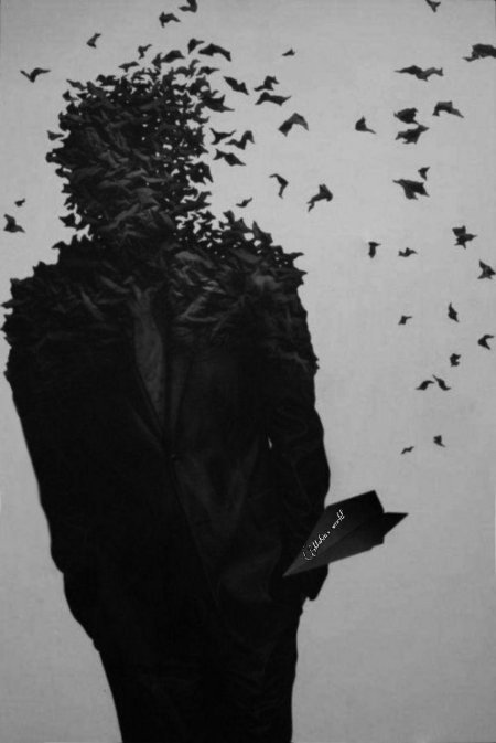 Исчезающий человек арт