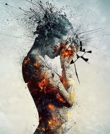 Боль абстракция