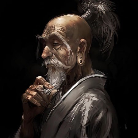 Монах Синто арт