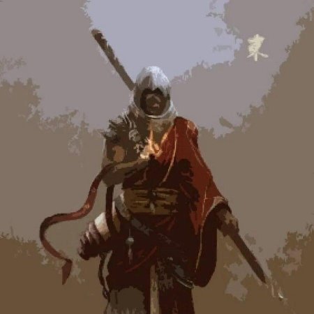 Монах воин арт ДНД