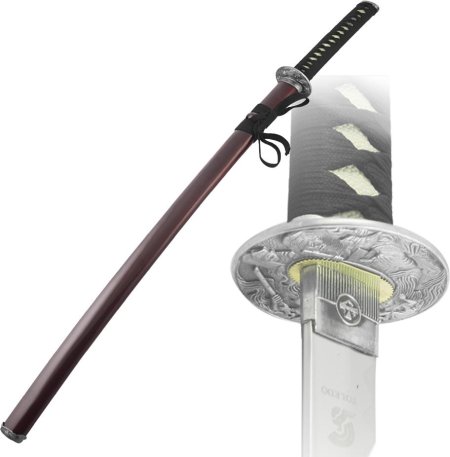 Катана в ножнах арт