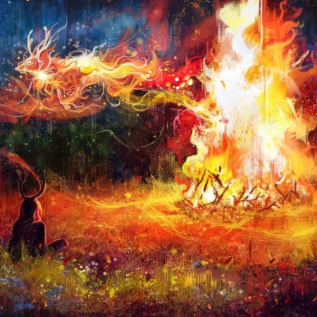 Костер фэнтези