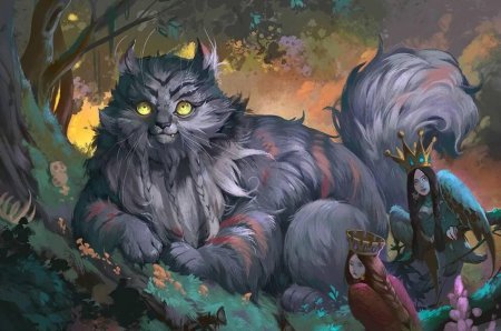 Кот Баюн Славянская мифология