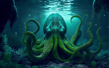Гигантский кальмар Кракен