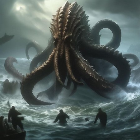 Кракен чудовище