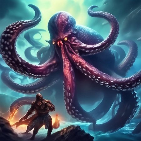 Осьминог кракен