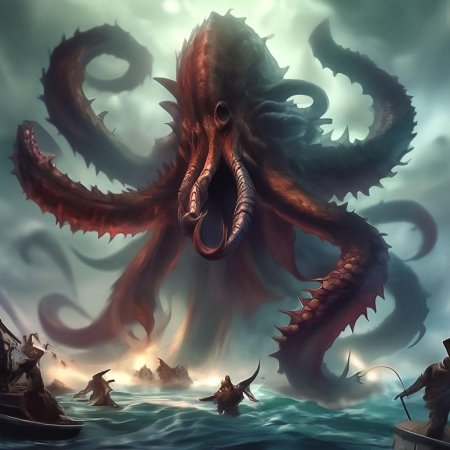 Кракен чудовище