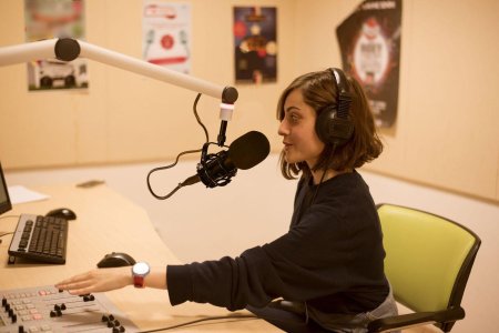 Микрофон в радиостудии