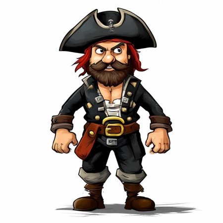 Пират мультяшный
