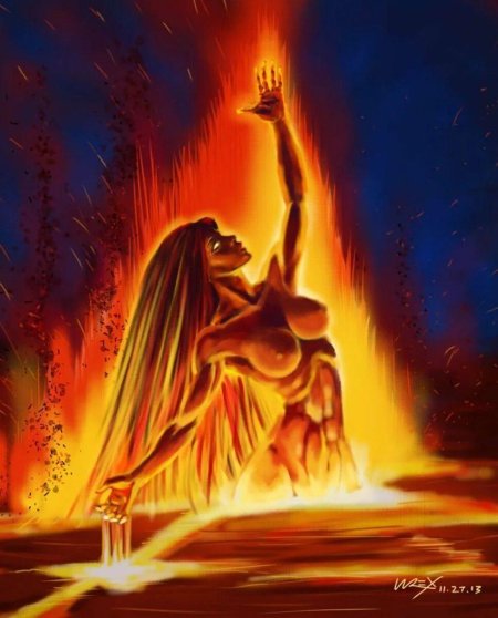 Пеле богиня огня