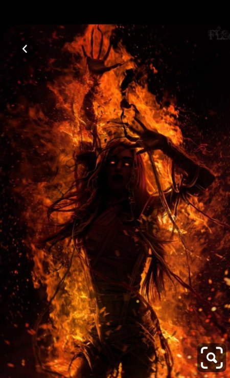 Огонь ведьмы