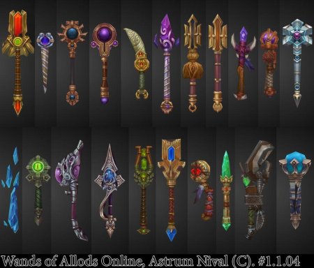 Аллоды оружие концепт