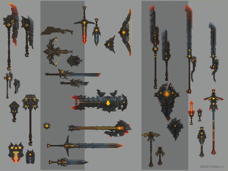 Аллоды оружие