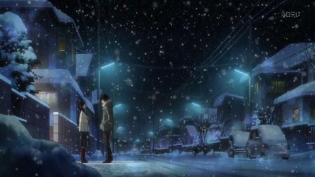 Макото Синкай зима