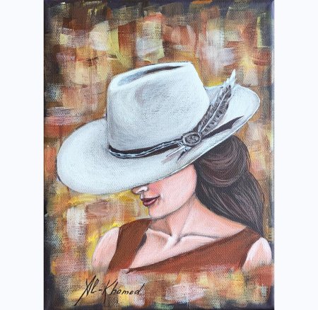 Картина шляпа