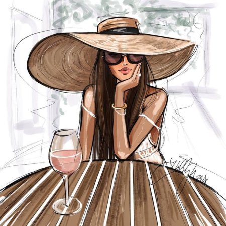 Модная иллюстрация