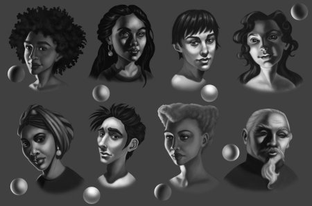 Освещение лица