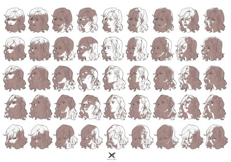 Светотень аниме референс