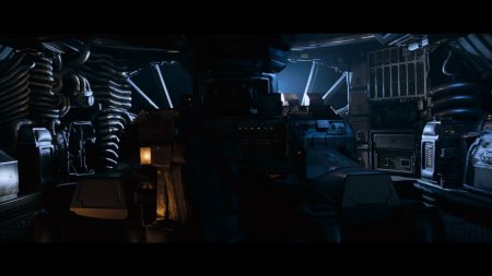 Чужой 1979 корабль Ностромо интерьер