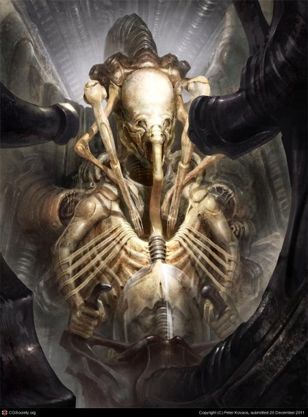 Космические жокеи Гигер