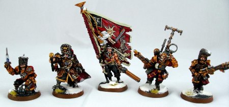 Vostroyan Firstborn Command Squad