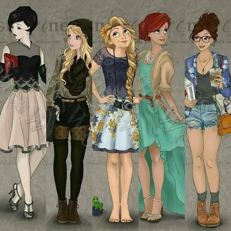 Принцессы Дисней Anastasiya Kosanova