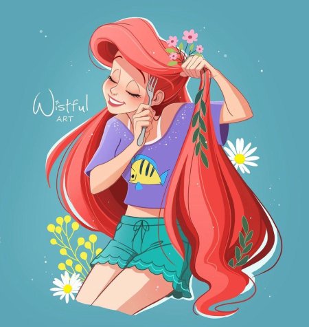 Современные принцессы Disney Ариэль