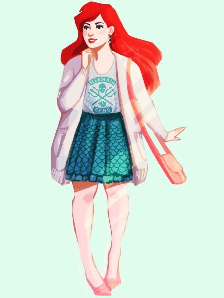 Ариэль Дисней современные