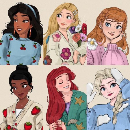 Персонажи дисней принцессы