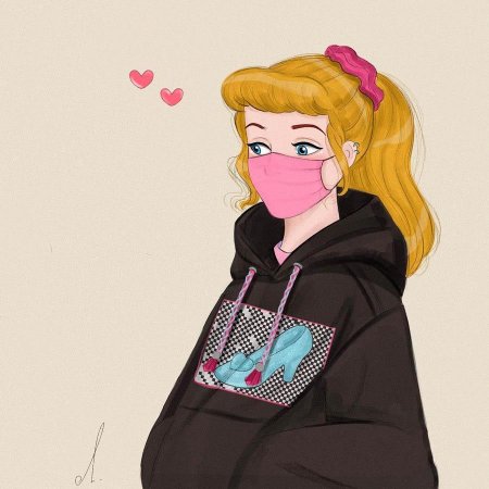 Современные принцессы в масках