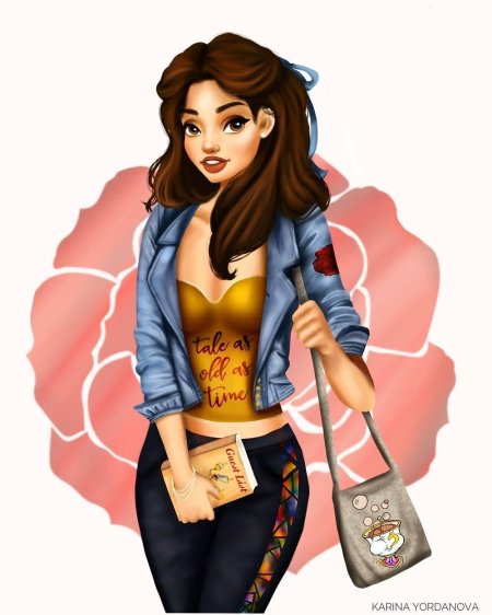 Современные принцессы Disney Белль