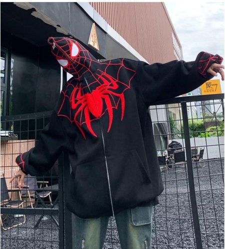 Зип худи человек паук