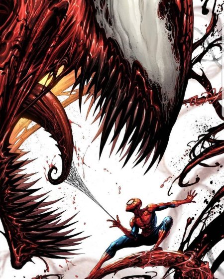 Человек паук веном и карнаж