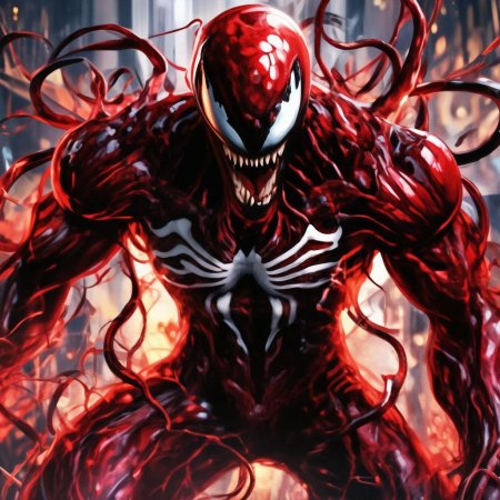 Красный веном карнаж