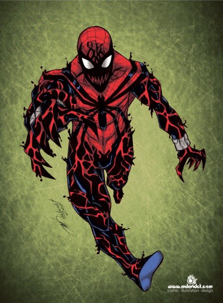 Marvel Spider man Карнаж