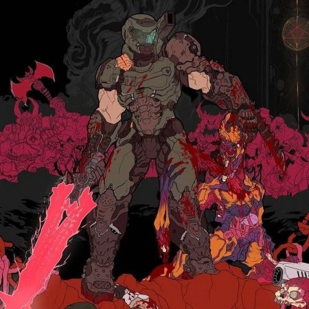 Дум Этернал палач рока арт