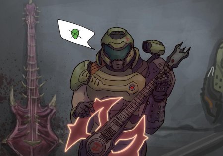 Дум слеер арт