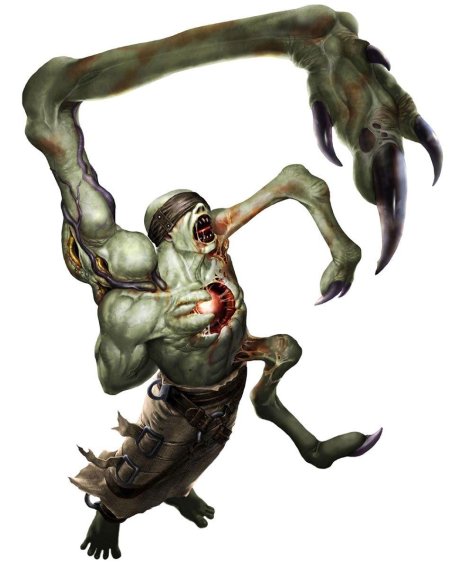 МУТАНТ монстр Resident Evil