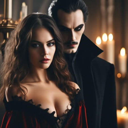 Девушка вампирша