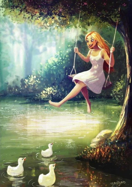 Художница YAOYAO ma van as