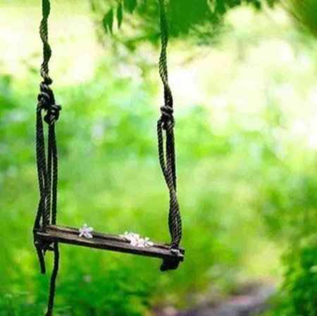 Красивые качели