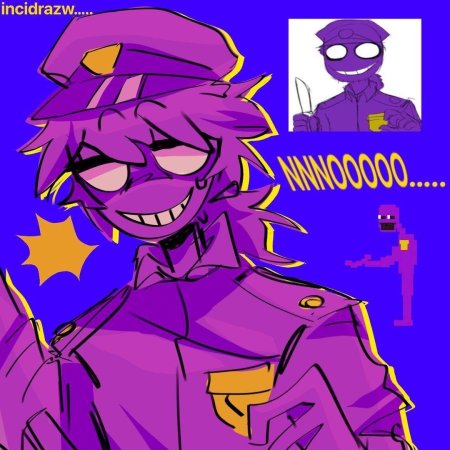 Картинки фиолетового парня