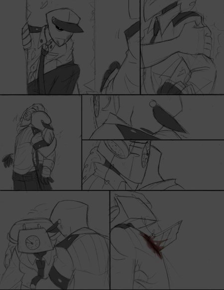 ФНАФ комиксы Гай и Винсент