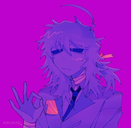 Фиолетовый парень