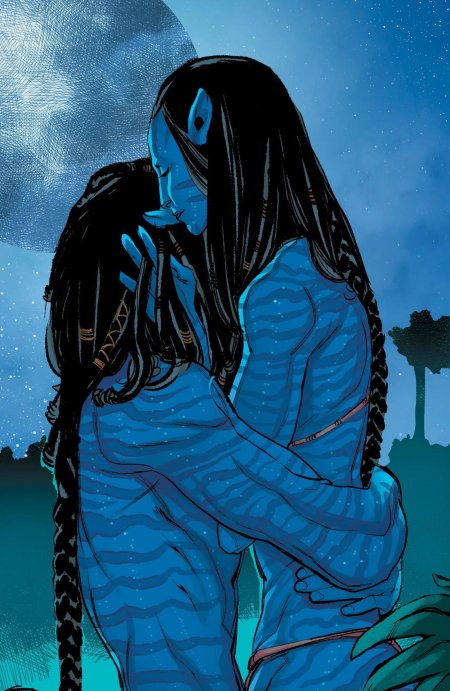 Аватар поцелуй Джейка и Нейтири