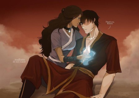 Зуко и Катара арты