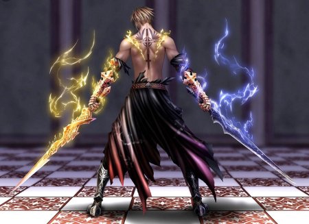 Боевой маг с мечом