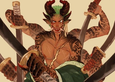 Зоро демон ворон