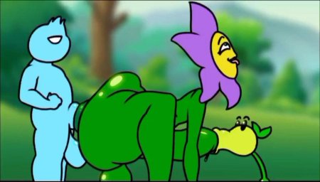 Порно зомби против растений