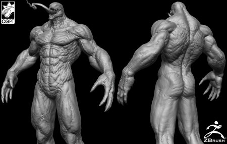 Веном 3д Zbrush